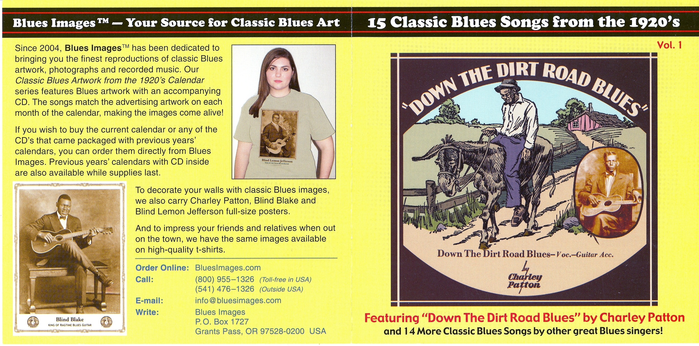 Blues Images Presents    15 Classic Blues Songs From The 1920's Vol  01