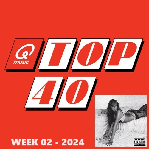 COMPLETE TOP 40 - Alle 40 nummers - WEEK 02 - 2024 in FLAC en MP3 + Hoesjes + Lijst