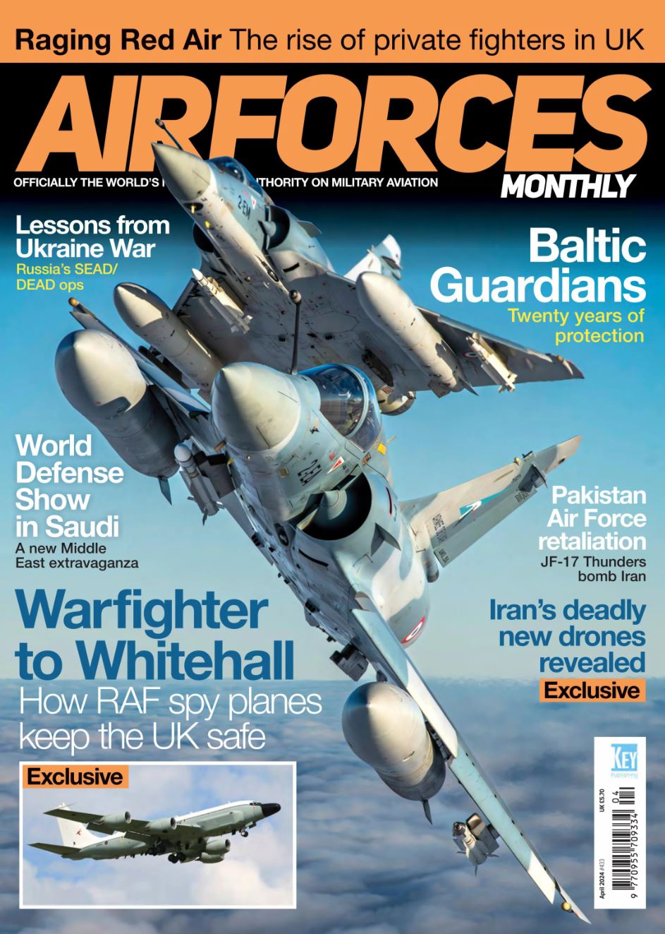 Airforces Monthly April 2024
