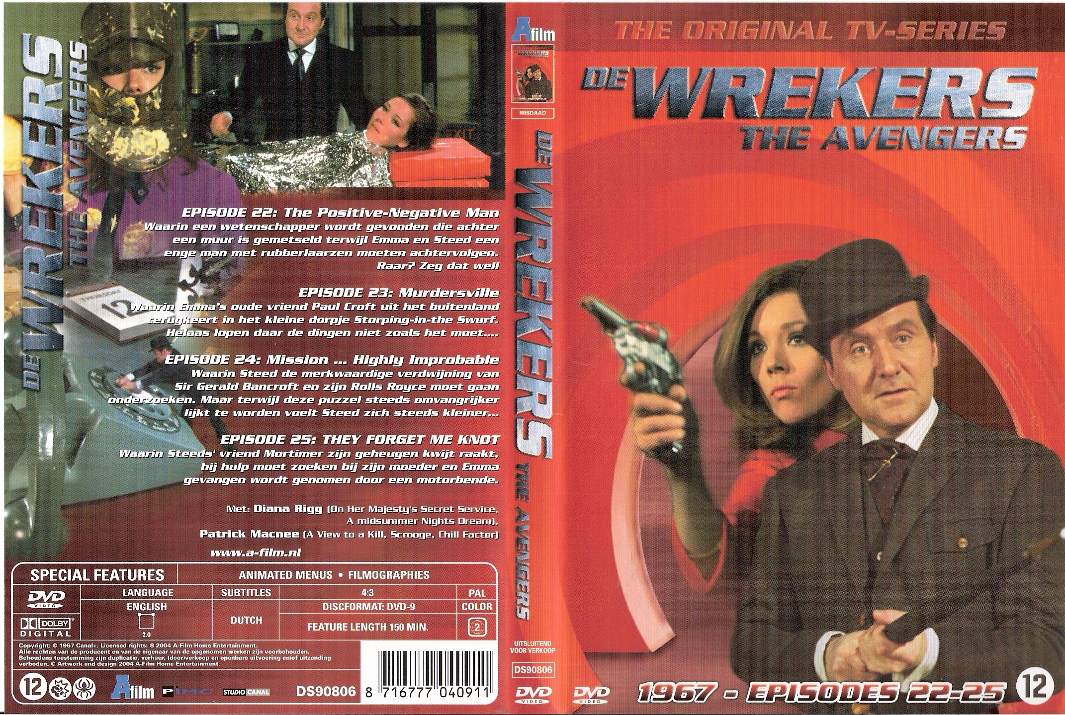 De Wrekers (The Avengers) 1967 - DvD 8 Finale
