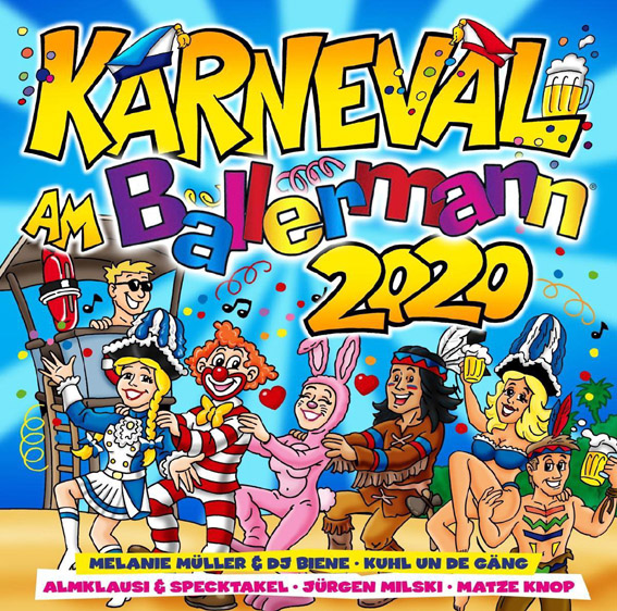 Ballermann Karneval 2020 - 2 Cd's