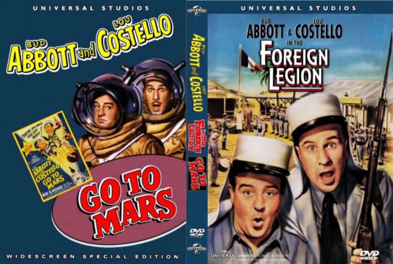 Abbott & Costello - Go to Mars 1953 / In the Foreigh Legion 1950