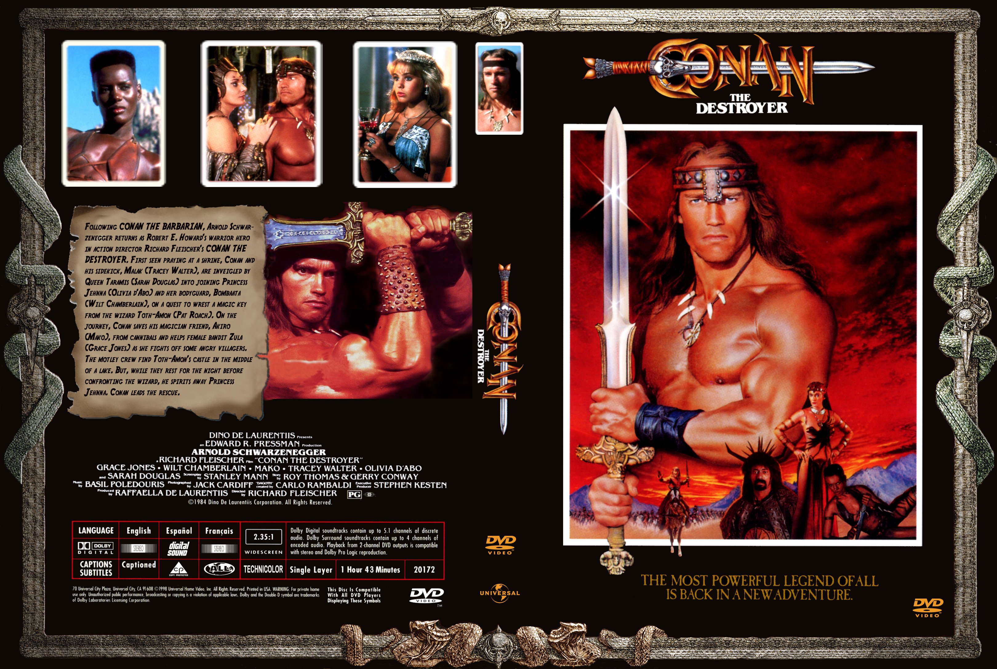 Conan the destroyer 1984