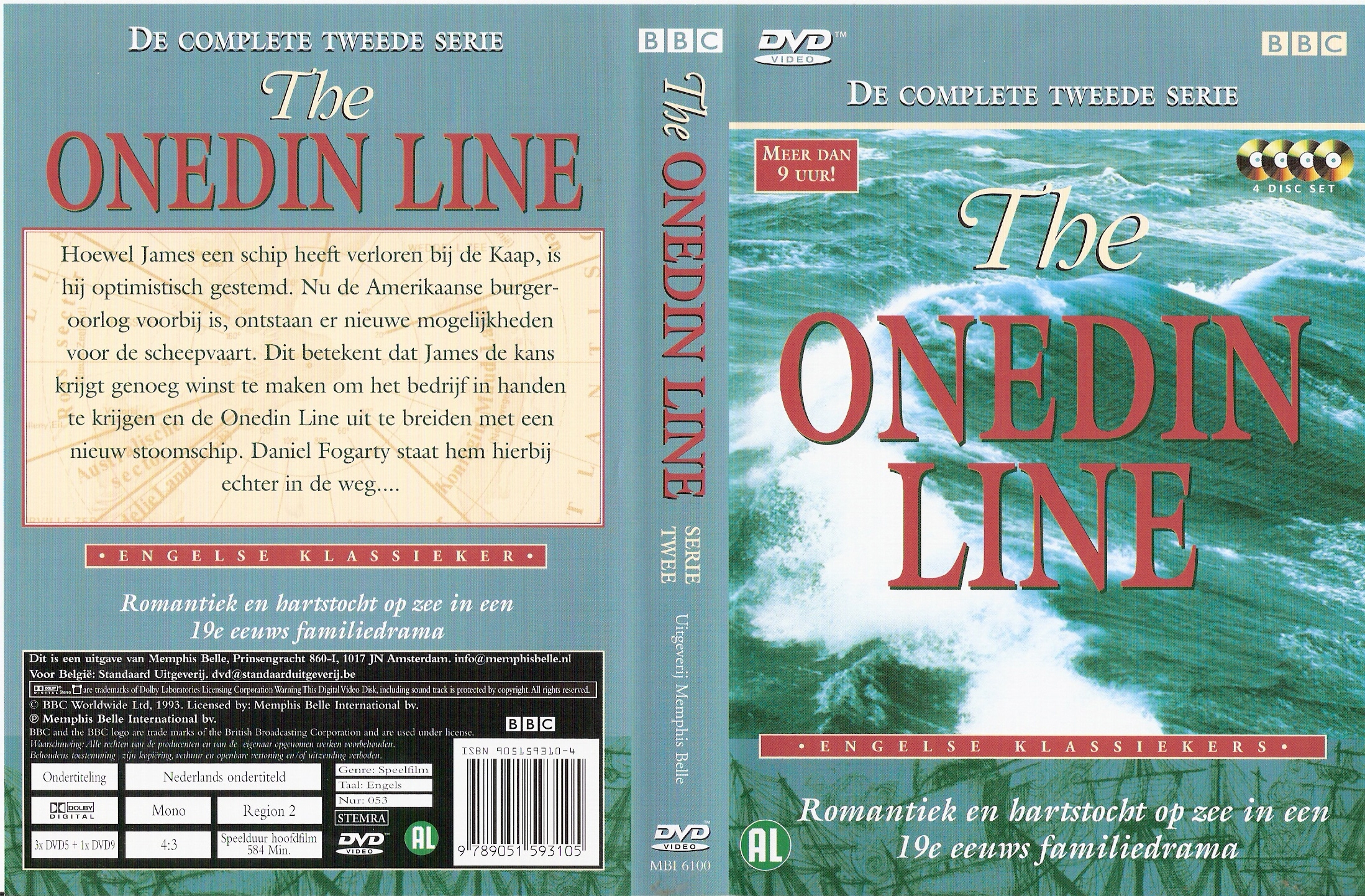 The Onedin Line Serie 2 ( 4 x DvD 5 )