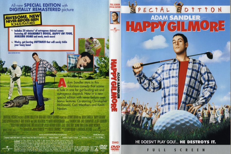 3. Happy Gilmore (1996) - Adam Sandler Collectie DvD 3 van 32