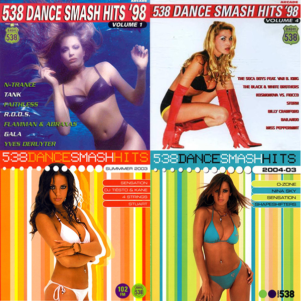 538 - Dance Smash 1998-1 / 1998-4 / 2003-3 (Summer) & 2004-3