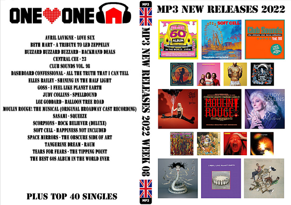 Mp3 new releases 2022 week 08