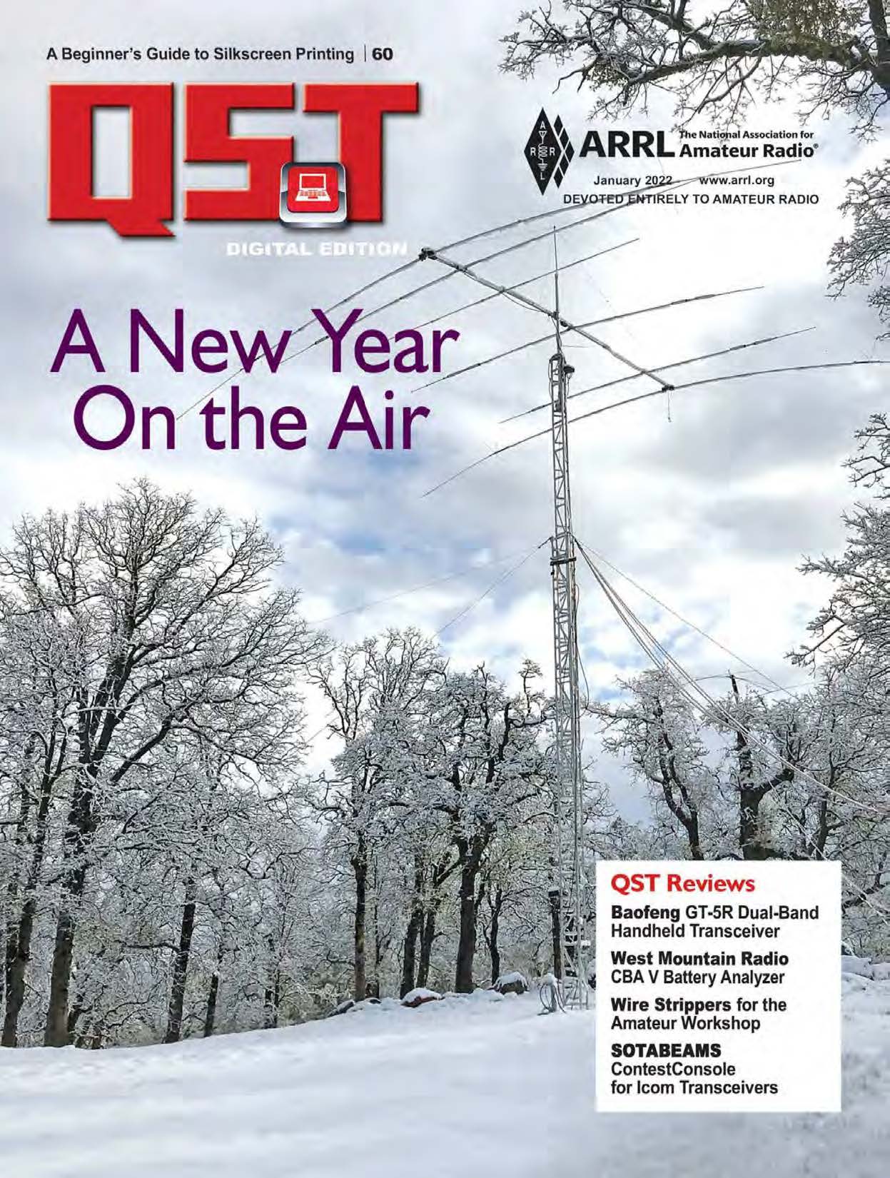 ARRL QST Amateur Radio - Januari 2022