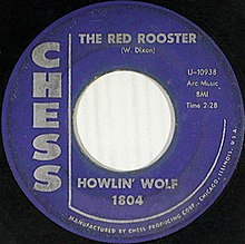 Howlin' Wolf - Little Red Rooster Geen Stones maar de allereerste "Little Red Rooster".