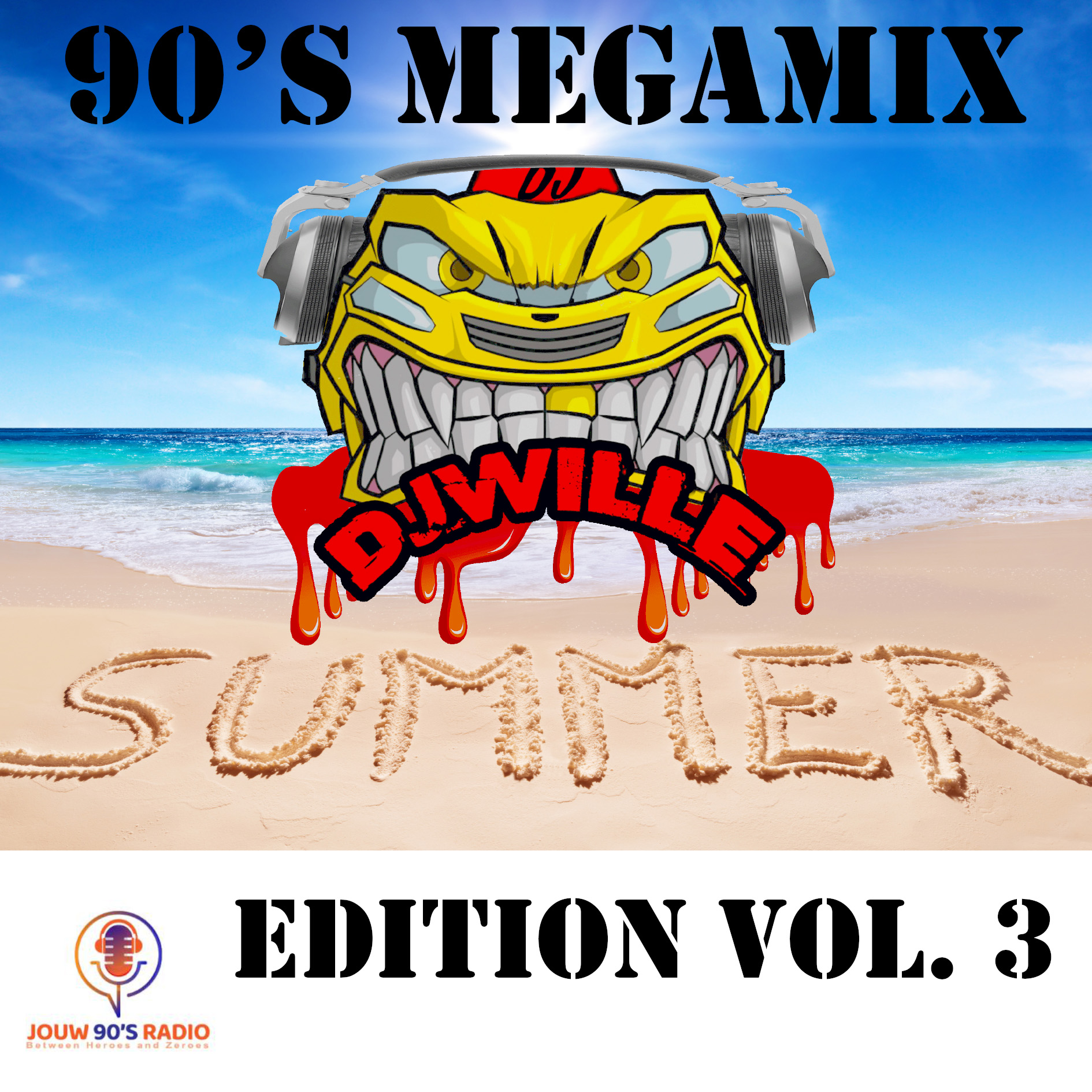90's Megamix Summer Edition 2023 Vol. 3 - Mixed by DJ Wille
