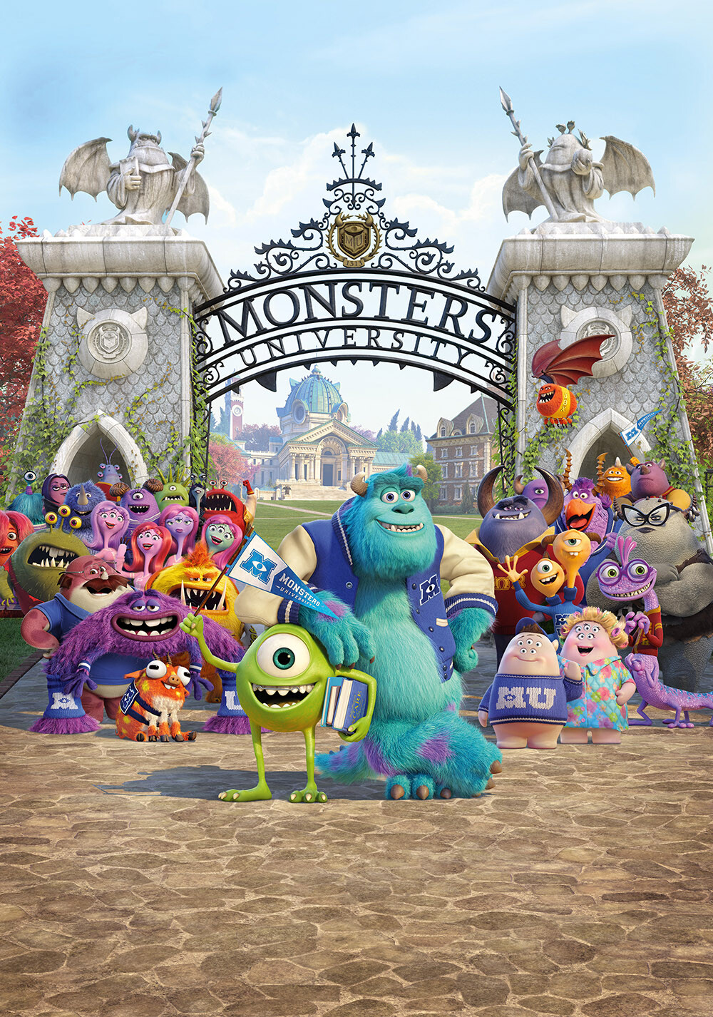 Monsters University 2013 1080p 3D BluRay Half-OU DTS x264-HDMaNiAcS