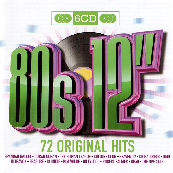 Original Hits - 80's 12'' (6Cd)(2009)
