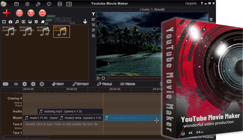YouTube Movie Maker Platinum 22.02 (x64) Unattended