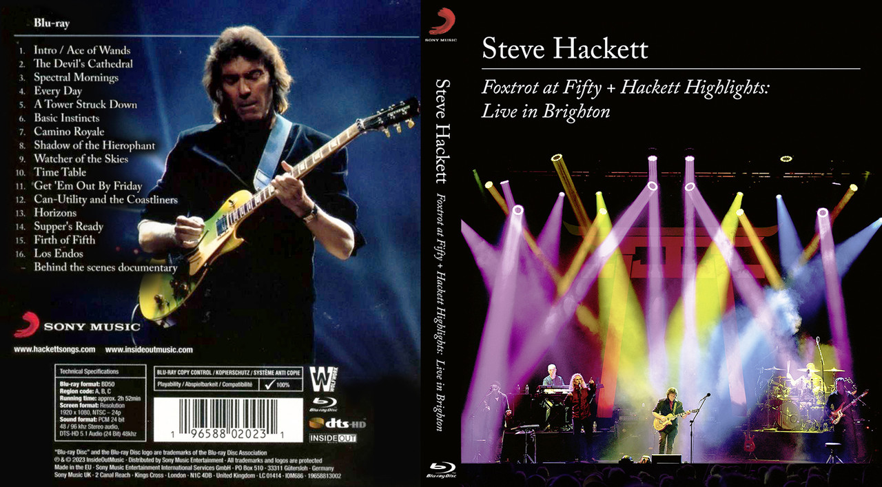 Steve Hackett – Foxtrot At Fifty + Hackett Highlights Live In Brighton