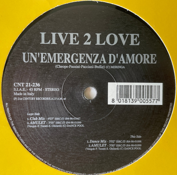 Live 2 Love - Un Emergenza D Amore-WEB-1999-iDC
