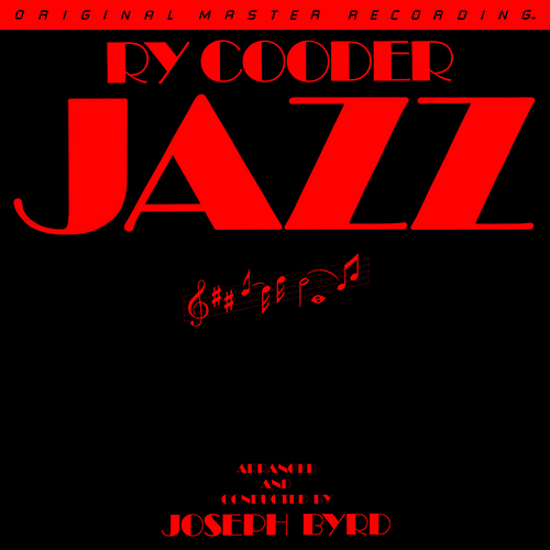 Ry Cooder - Jazz 1984 JP MFSL 1-085 LP 24-96 Vinyl