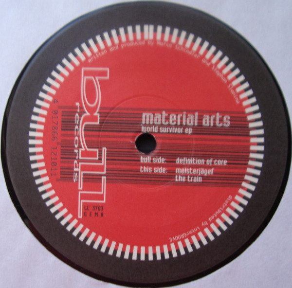 (bull 001-6) Material Arts - World Survivor EP-Vinyl-1994