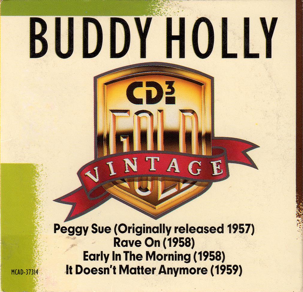 Buddy Holly - Peggy Sue (3''Cdm)[1989]