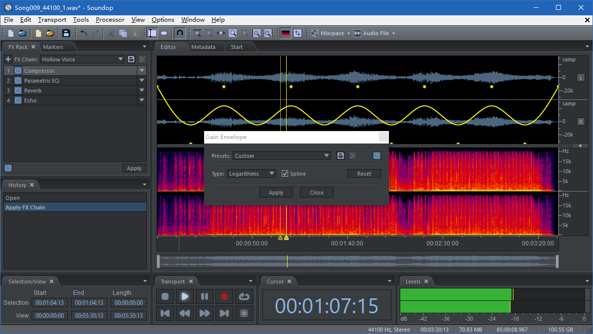 Soundop Audio Editor v1.8.10.1 Full version-Win86-64Bit