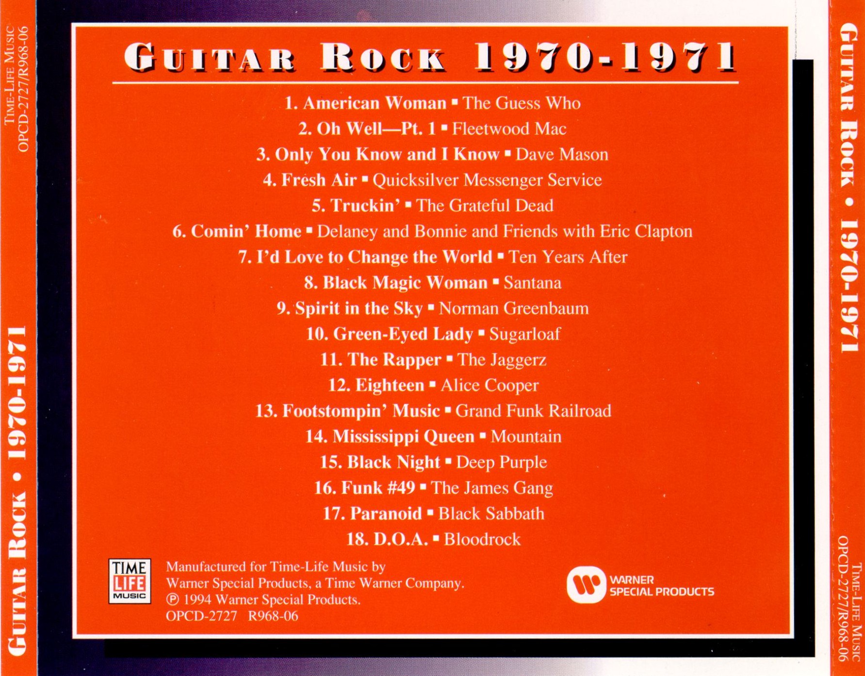 Time Life - Guitar Rock • 1970-1971