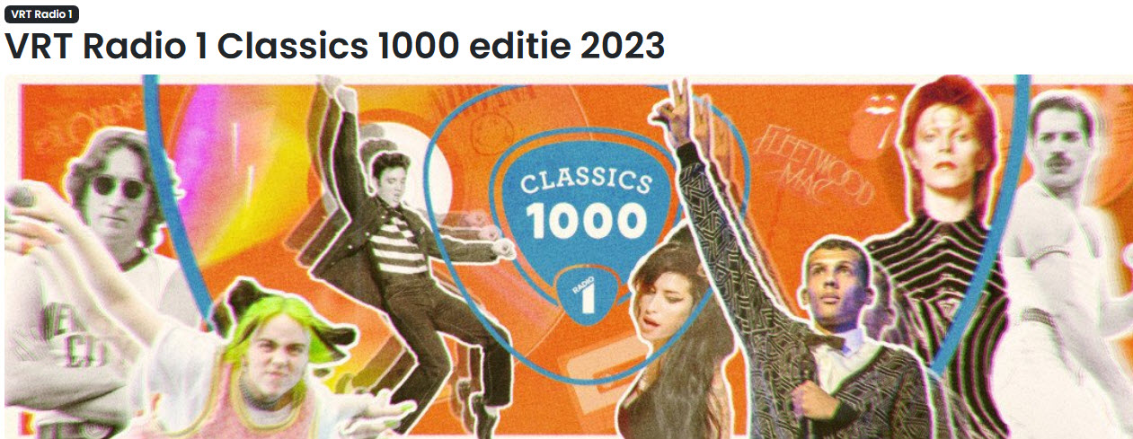 VRT Top 1000 (Nrs. 1 - 500)