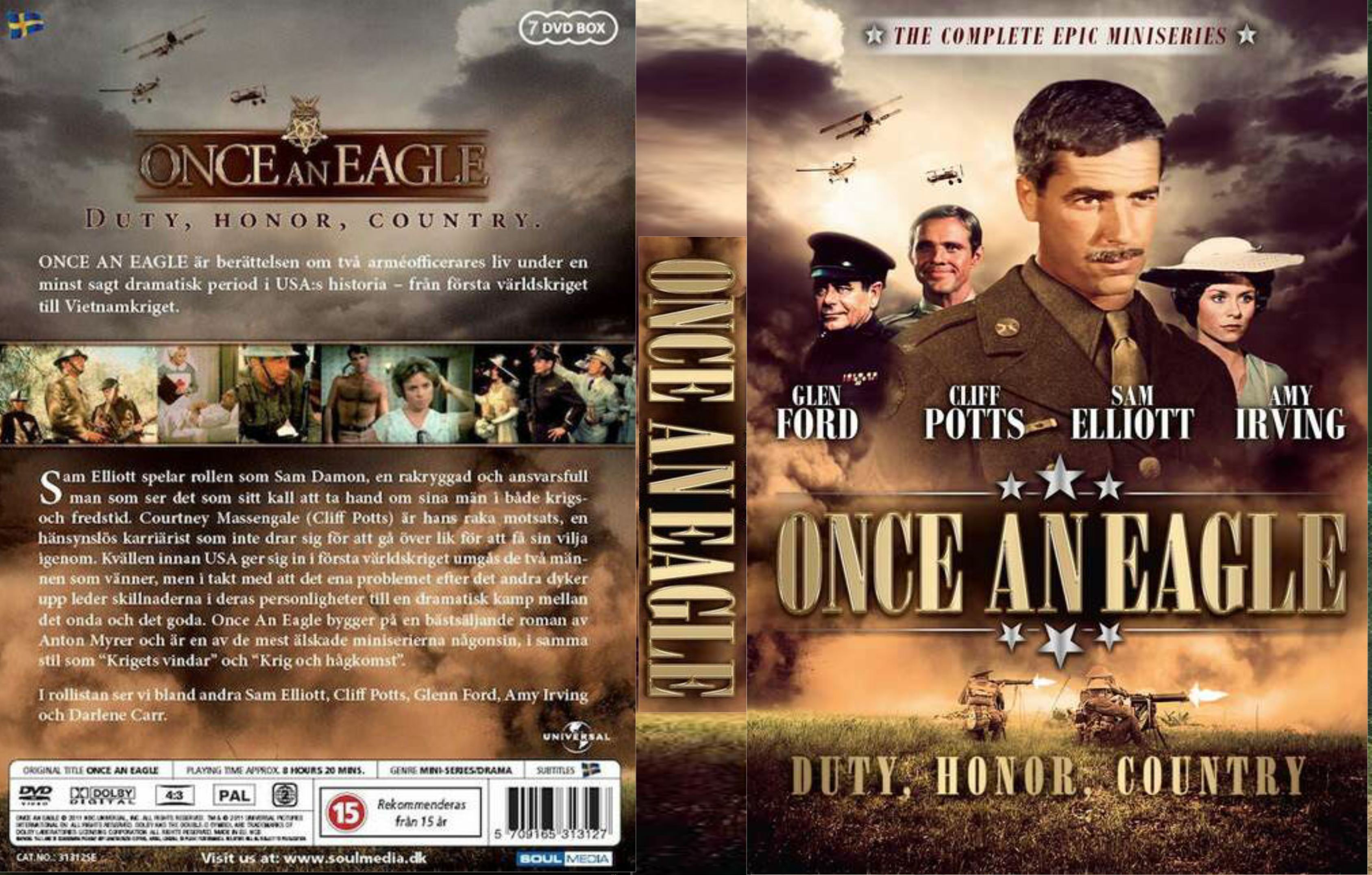 Once an Eagle (1976) Drama / Oorlog 540 minuten (miniserie, 7 delen)
