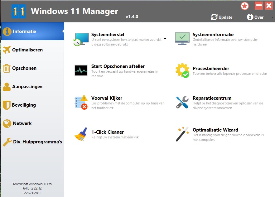 Update en fullinstall Yamicsoft Windows 11 Manager 1.4.0 (x64) Multilingual