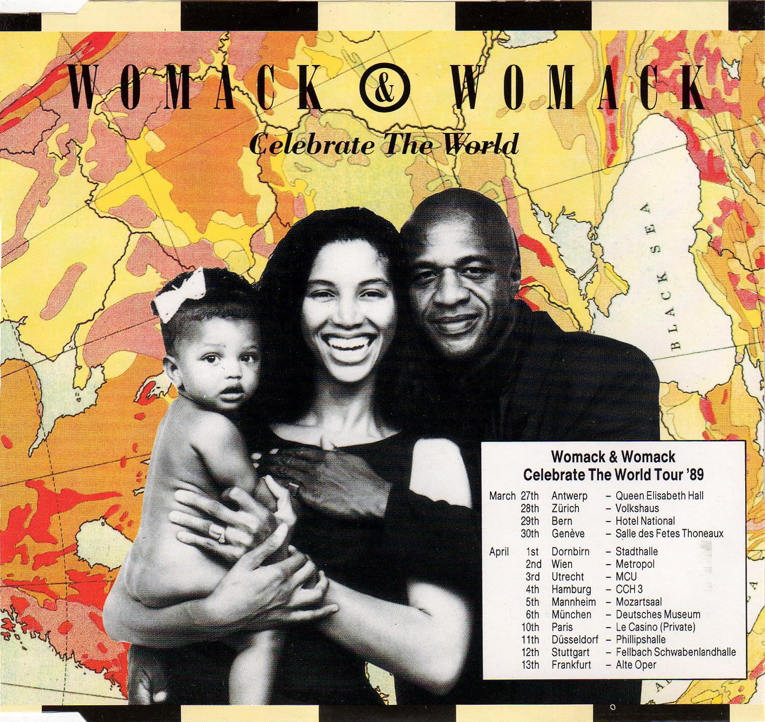 Womack & Womack - Celebrate The World (Cdm)(1989)