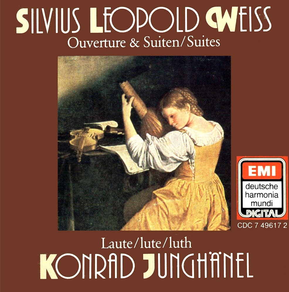Weiss - Overture and Suites for Lute - Konrad Junghanel