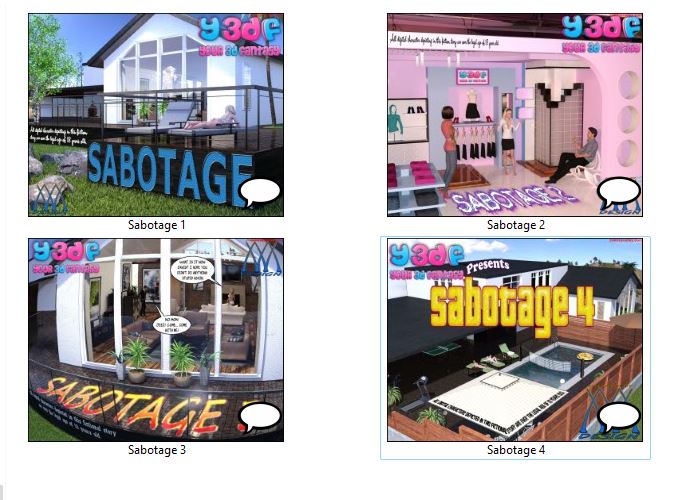 [Stripboek] Sabotage - XXXDesign