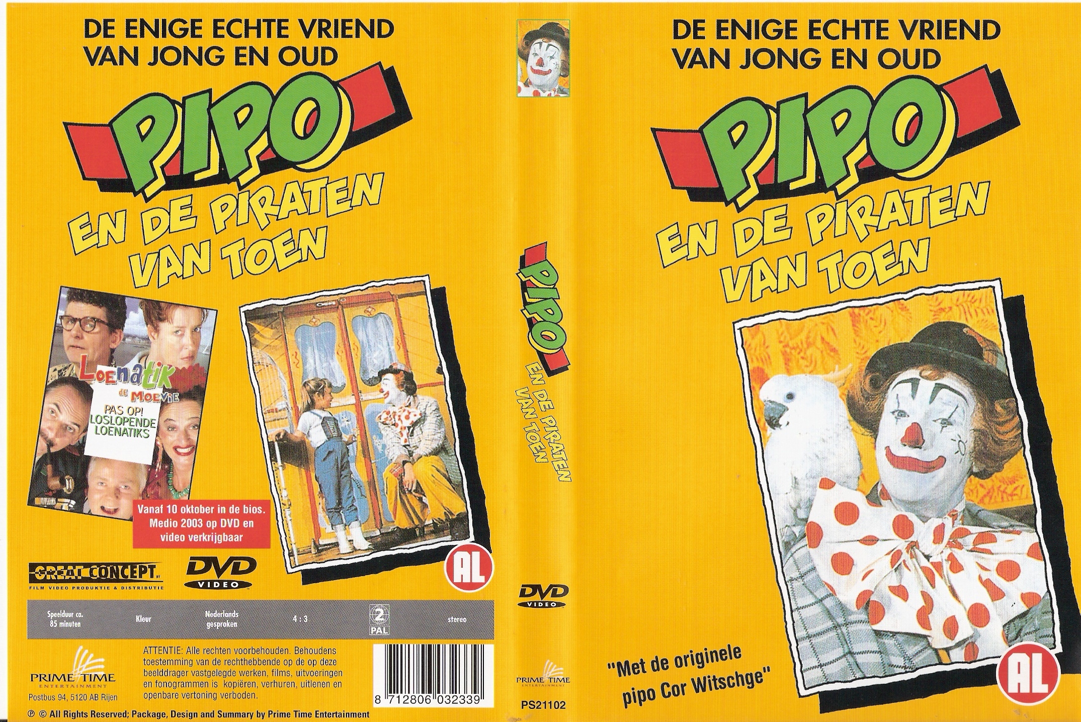 Pipo de Clown en de Piraten van Toen (1975)