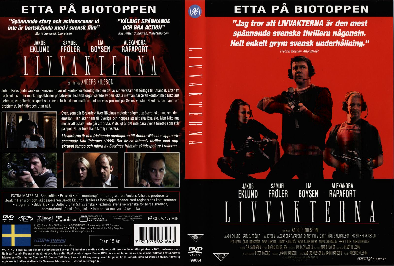 Johan Falk - 02 -Livvakterna (2001)