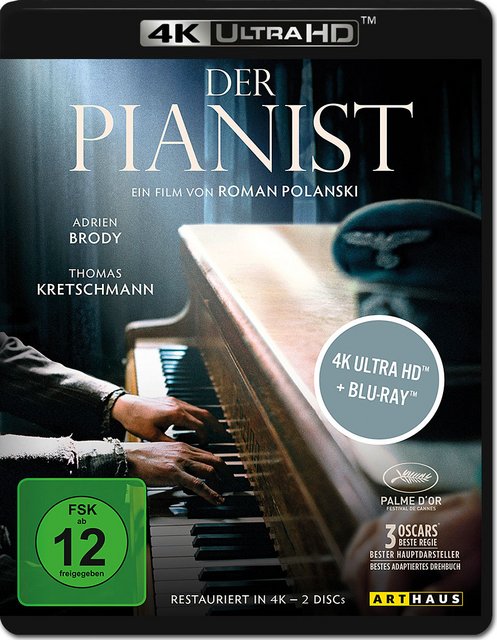 The Pianist (2002) BluRay 2160p DV HDR DTS-HD AC3 HEVC NL-RetailSub REMUX