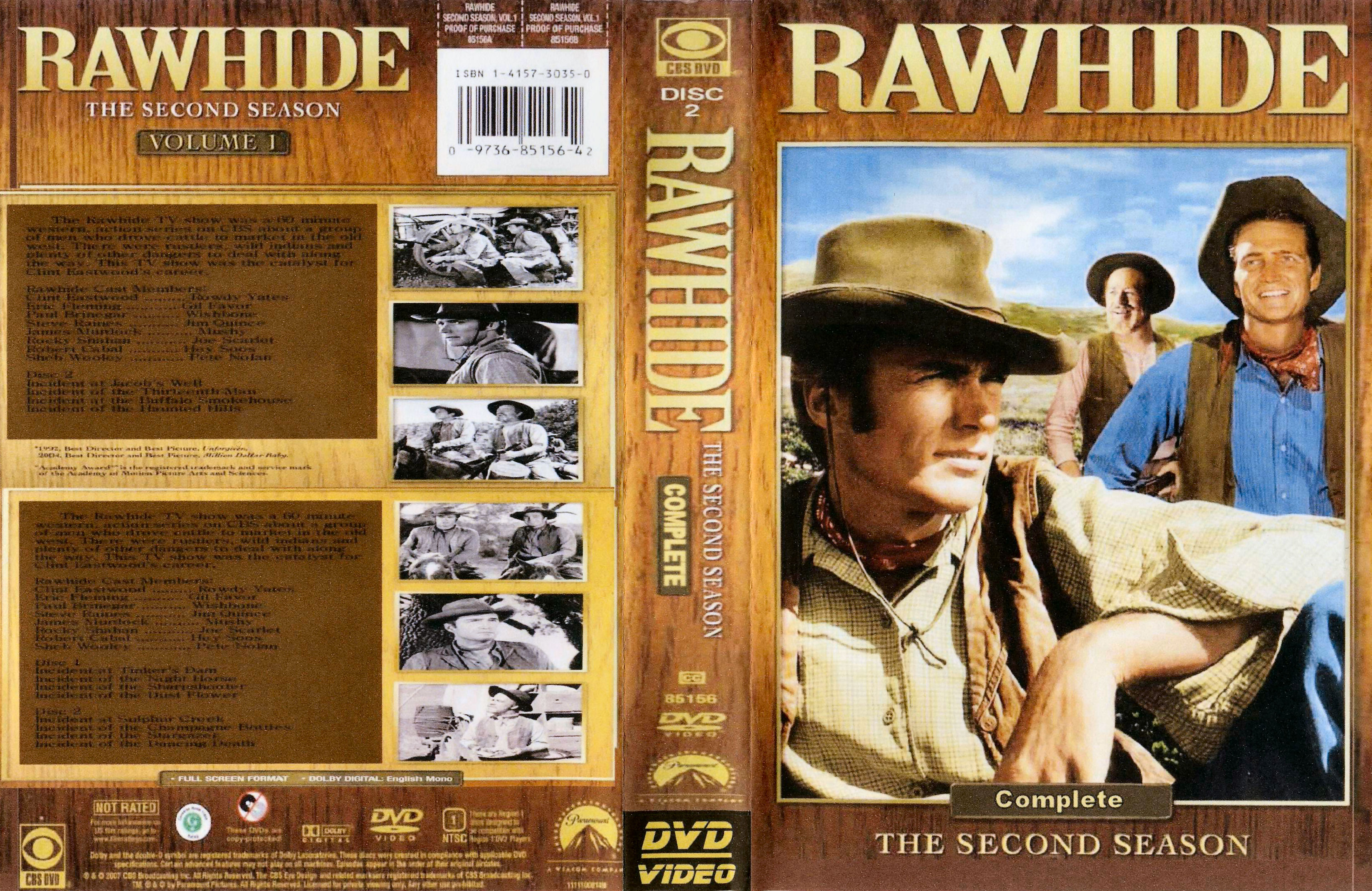 Rawhide Seizoen 2 - Dvd 2