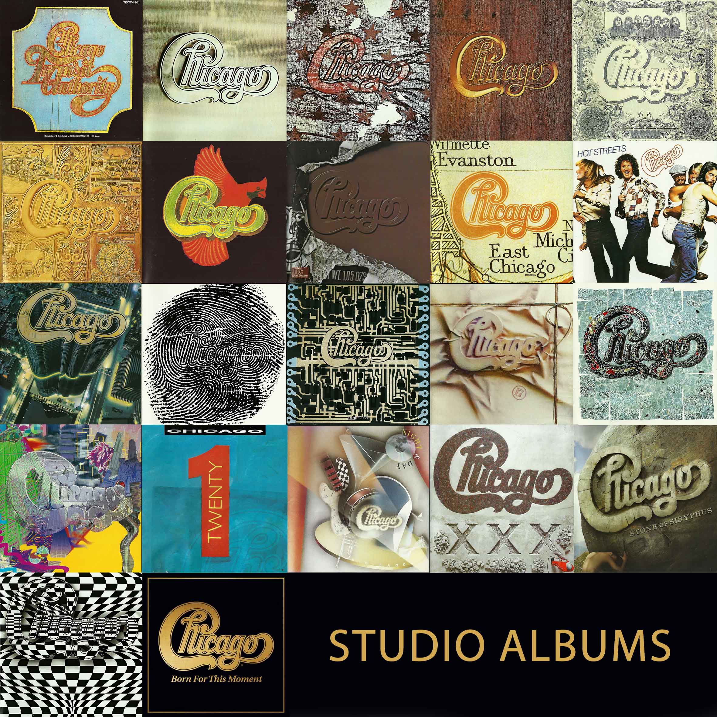 Chicago - discography (Studio-Albums Only)