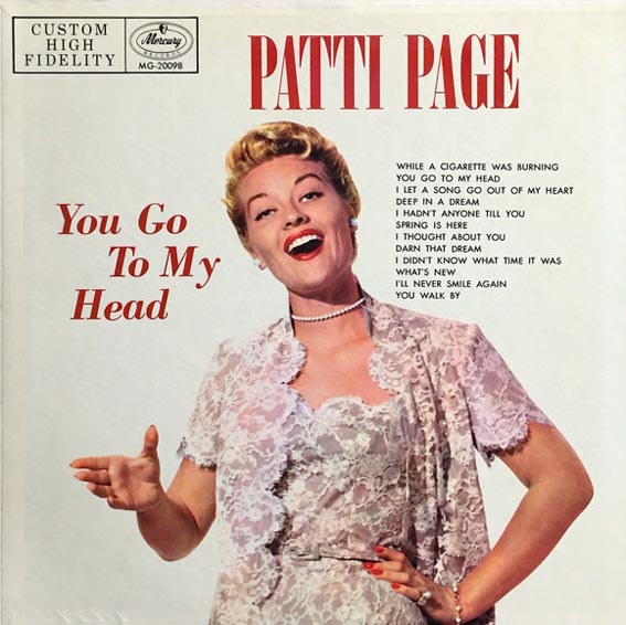 Patti Page - You Go To My Head