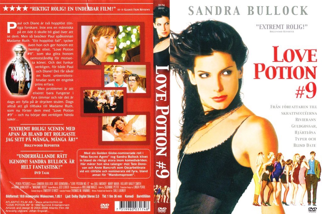 Love Potion No. 9 (1992) Sandra Bullock