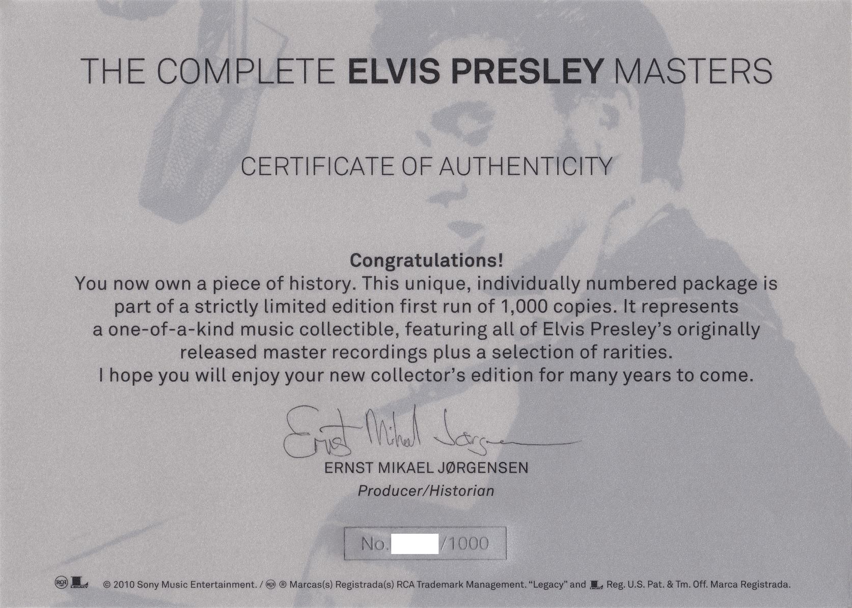 Elvis Presley - The Complete Elvis Presley Masters