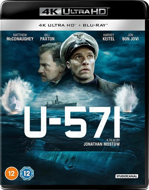 U-571 (2000) BluRay 2160p DV HDR DTS-HD AC3 HEVC NL-RetailSub REMUX