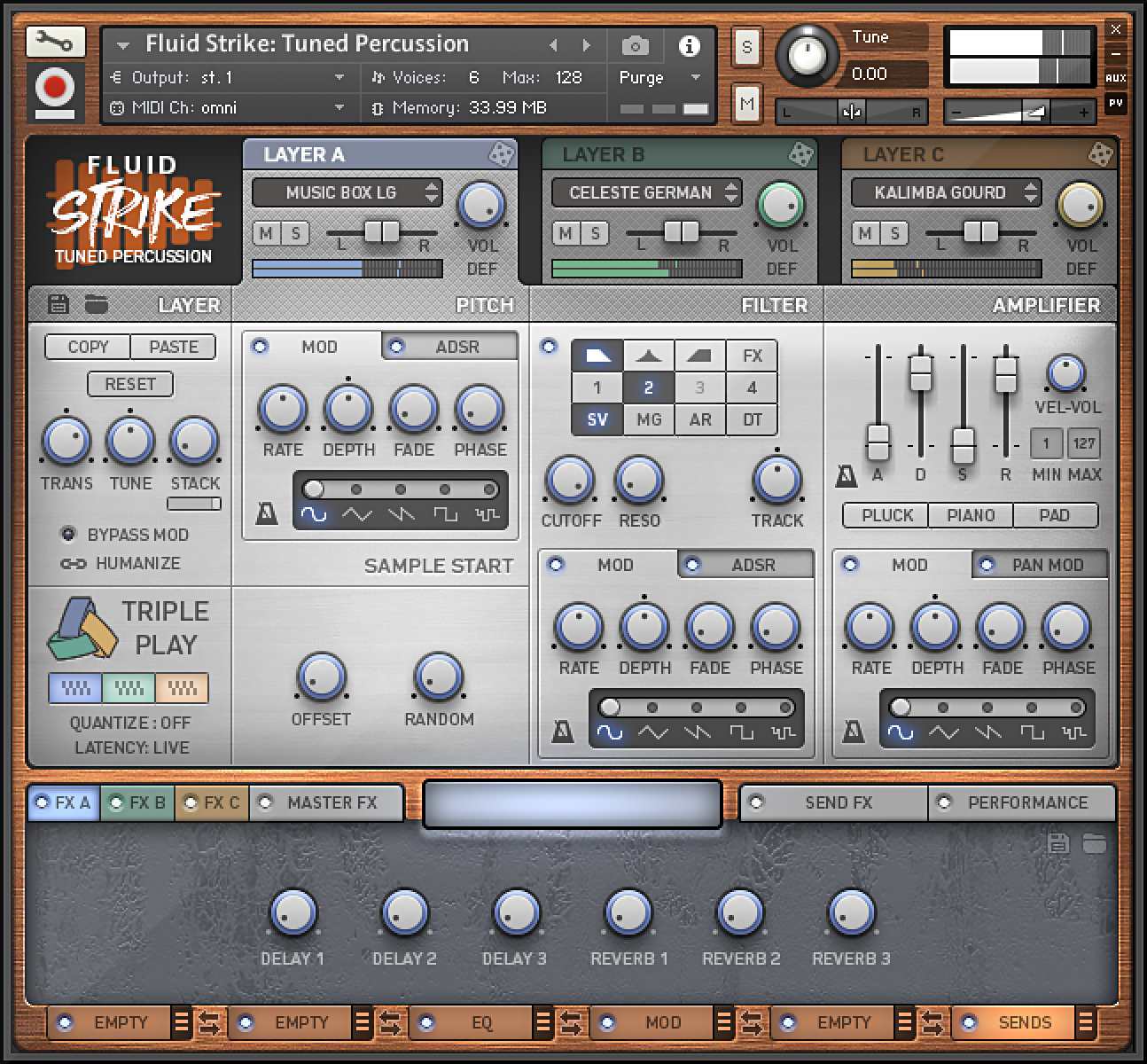 In Session Audio - Fluid Strike Tuned Percussion (for Kontakt)