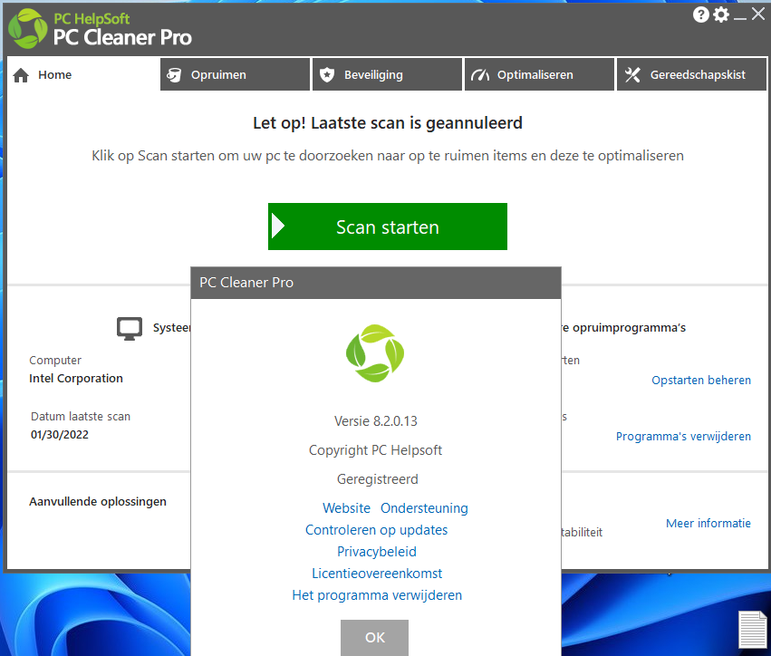 PC Cleaner Pro v8.2.0.13