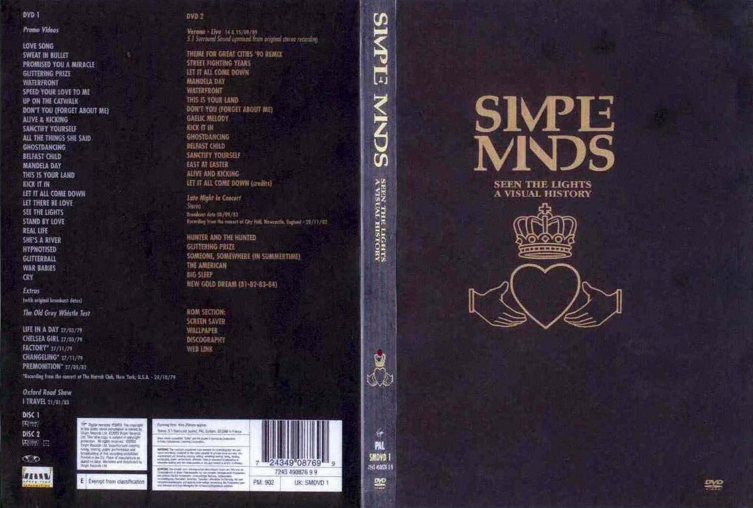 Simple Minds - Seen the Lights, A Visual History 2x MKV Nu Deel 2