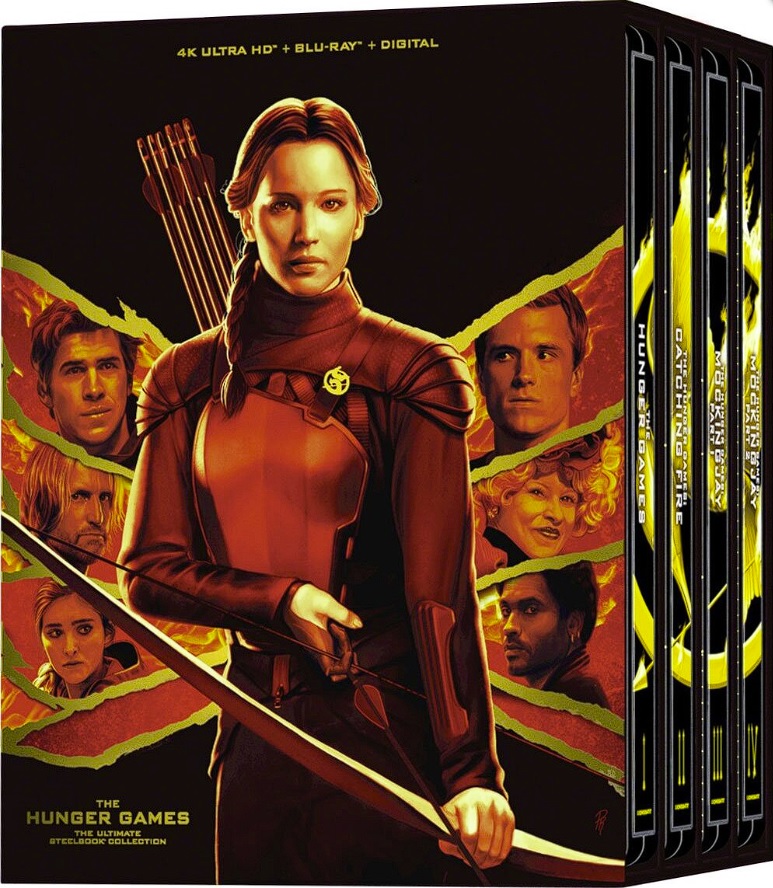 The Hunger Games Collection (2012-2015) 4x UHD100 MKVRemux 2160p Vision Atmos NL