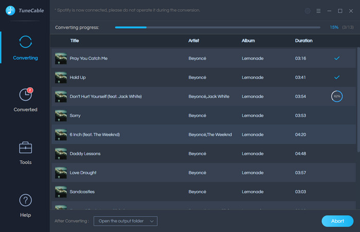 Tunecable Spotify Music Downloader