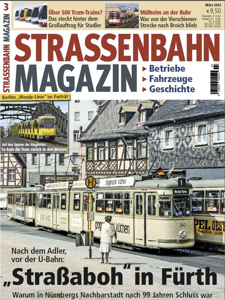 Strassenbahnmagazin März 22