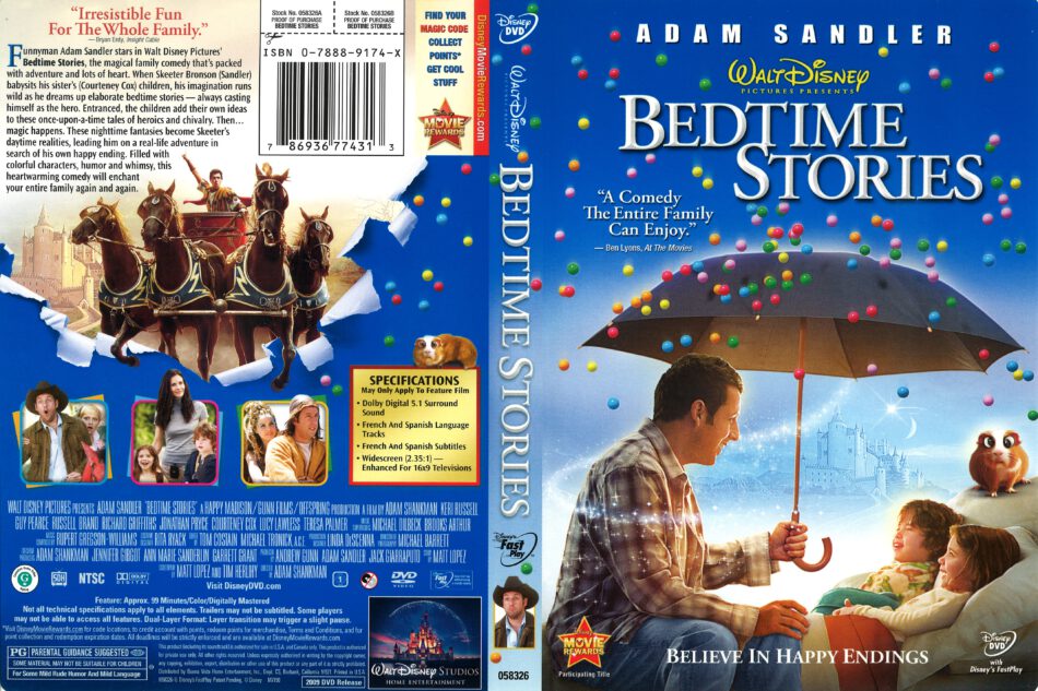20. Bedtime Stories (2008) Adam Sandler Collectie DvD 20 van33