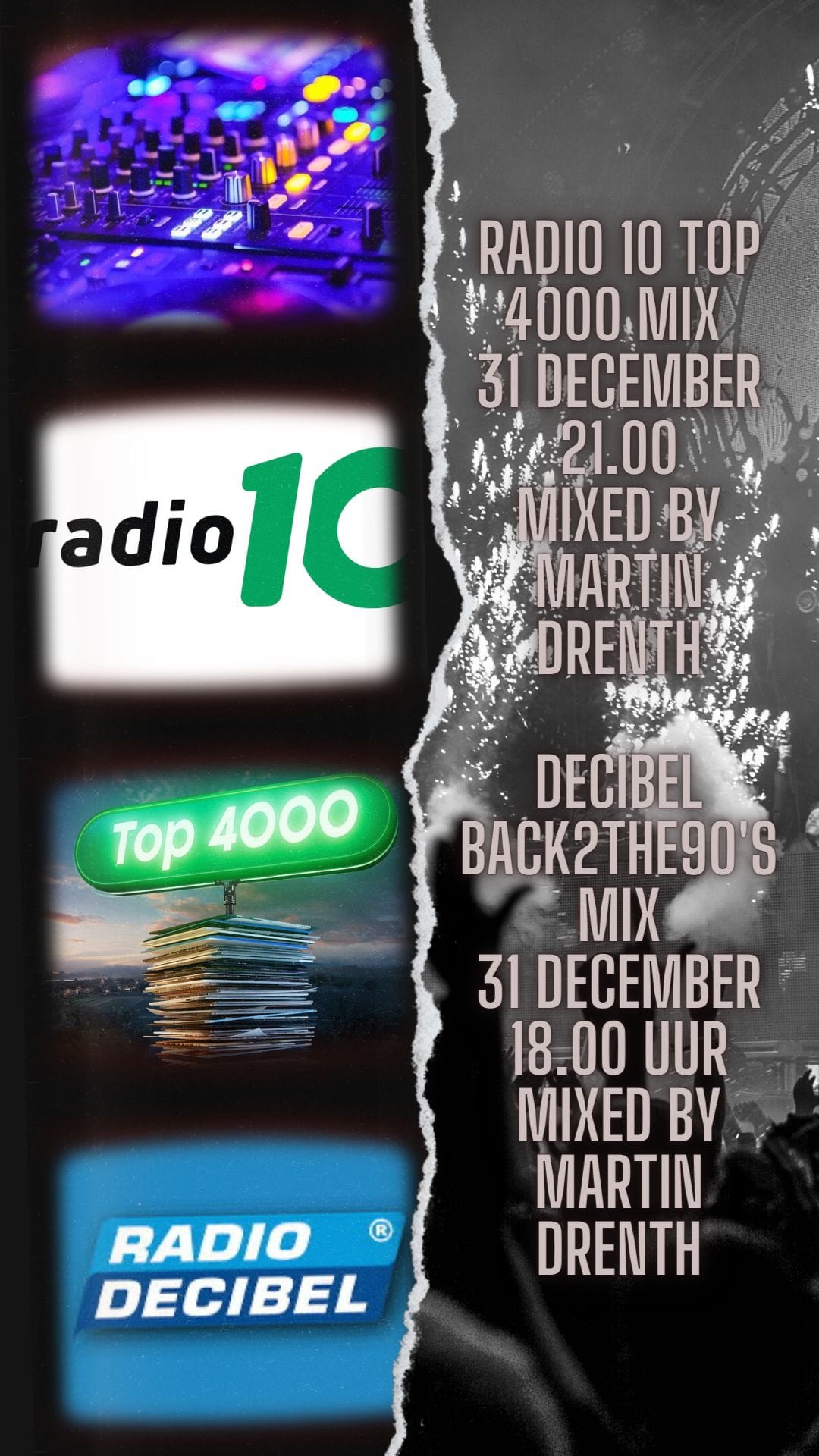 Martin Drenth - Radio 10 Top 4000 mix 2023 Mixed by Martin Drenth (DJEmDee)