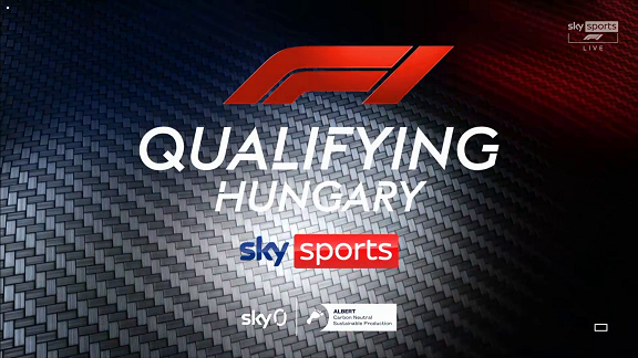 Sky Sports Formule 1 - 2023 Race 12 - Hongarije - Kwalificatie - 1080p