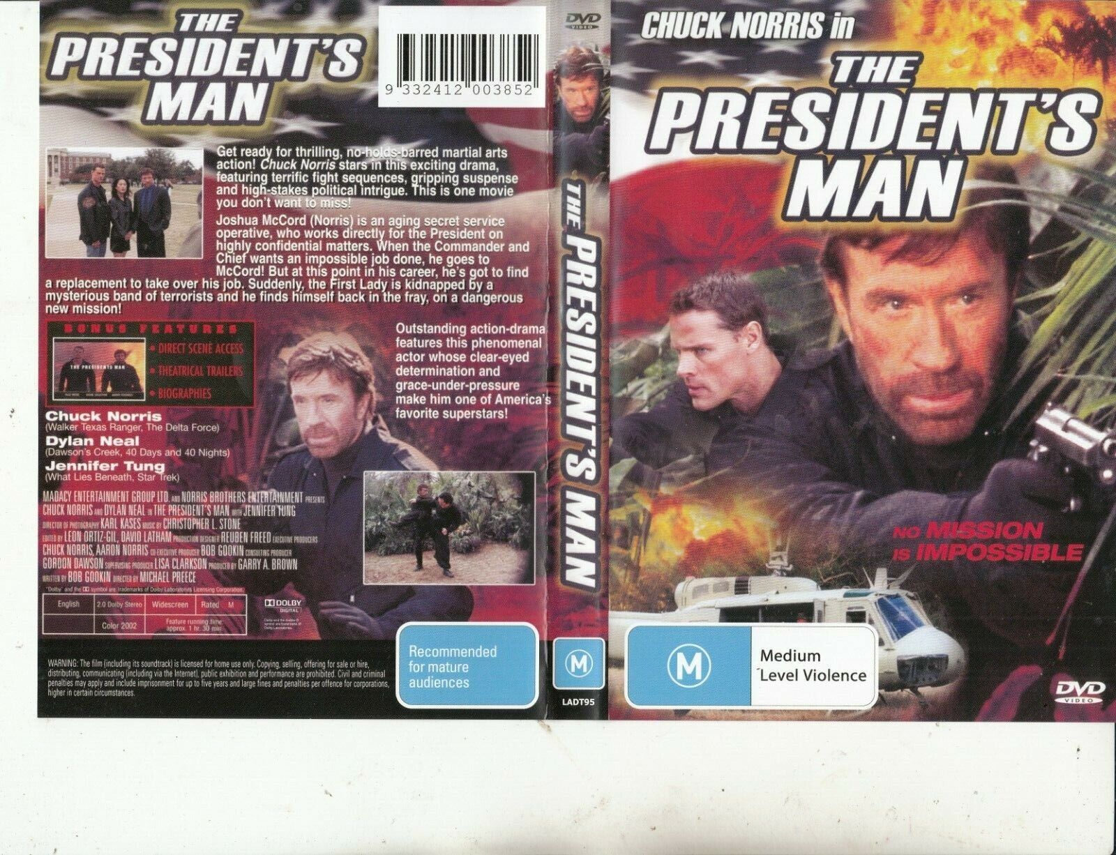 Chuck Norris Collectie DvD DvD 20 The Presidents man