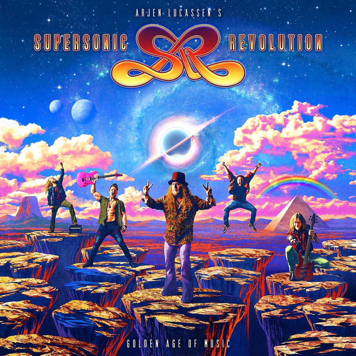 Arjen Lucassen's Supersonic Revolution - 2023 - Golden Age of Music (Rock) (flac)